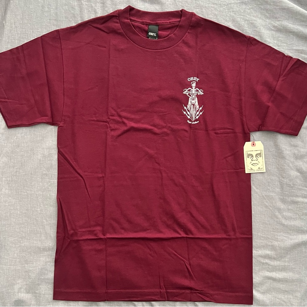 NWT Obey Propaganda Night Stalkers Adult Unisex Graphic Tee